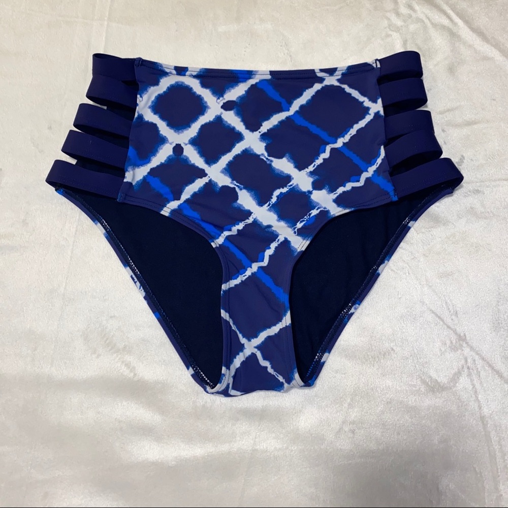 High waisted bikini bottom